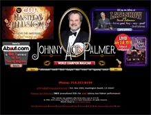 Tablet Screenshot of johnnyacepalmer.com